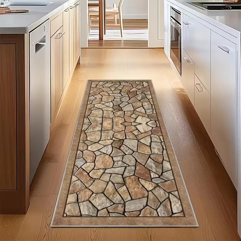 Commercial Kitchen Floor - Modern Kitchen Runner Rug Stone Tile