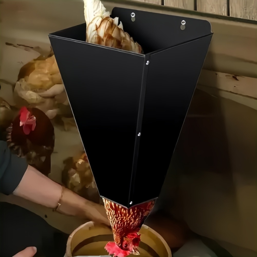 Commercial Kitchen Broiler - Chicken Cone Flat Back Iron Restraining