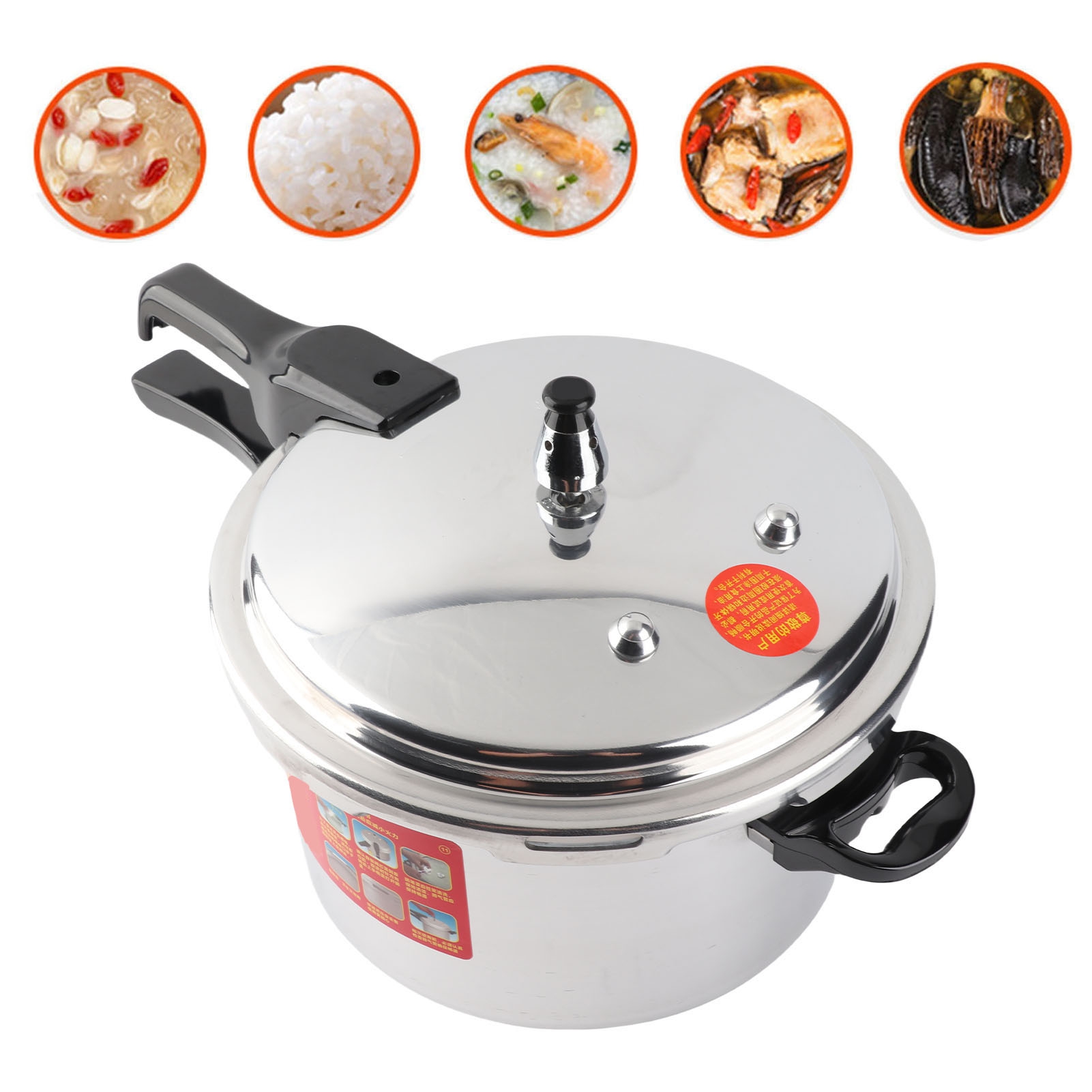 Soup Kettle Warmer - Pressure Cooker Pot Aluminium Alloy Explosion