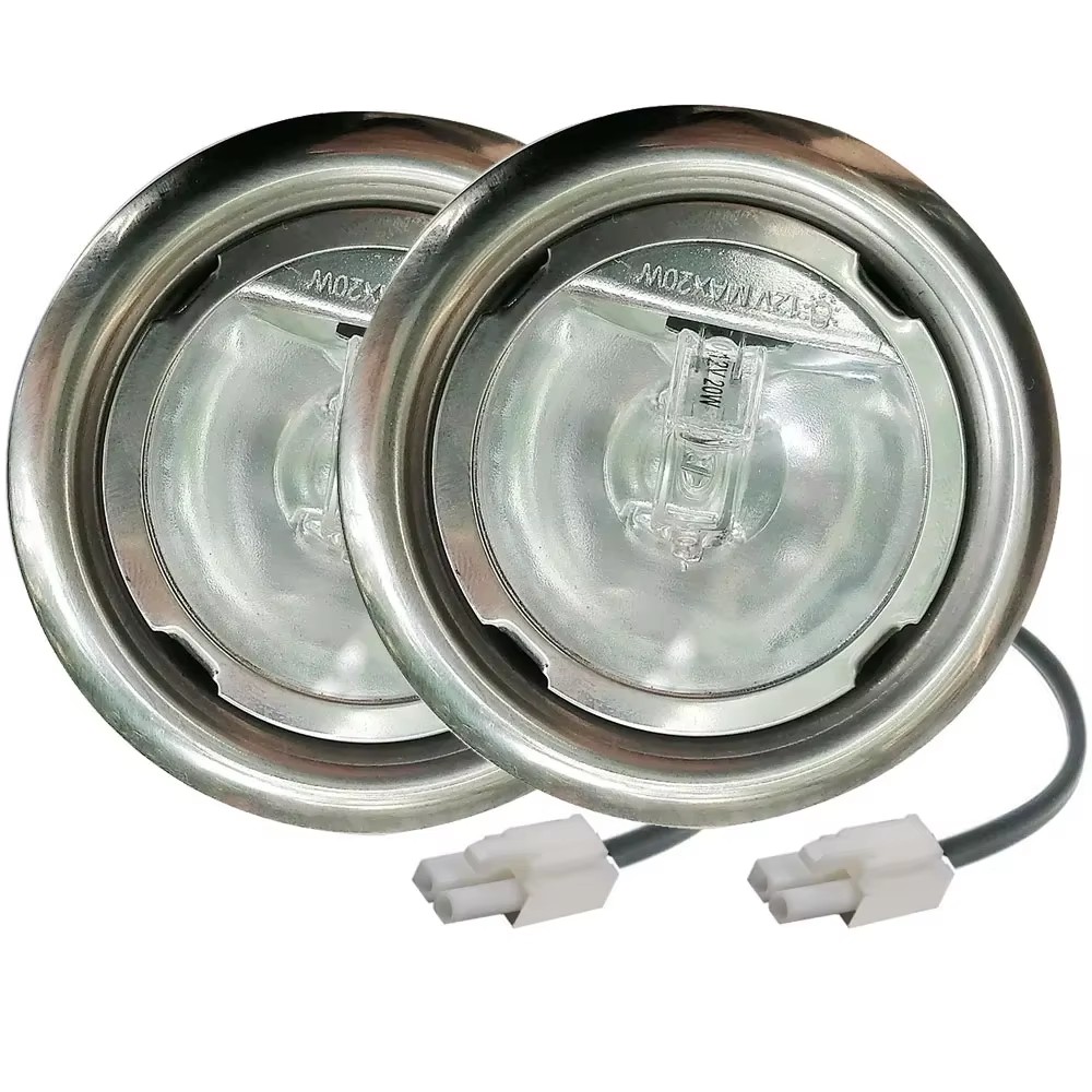 Commercial Kitchen Range Hood - 2x 12V AC 20W Halogen Bulb