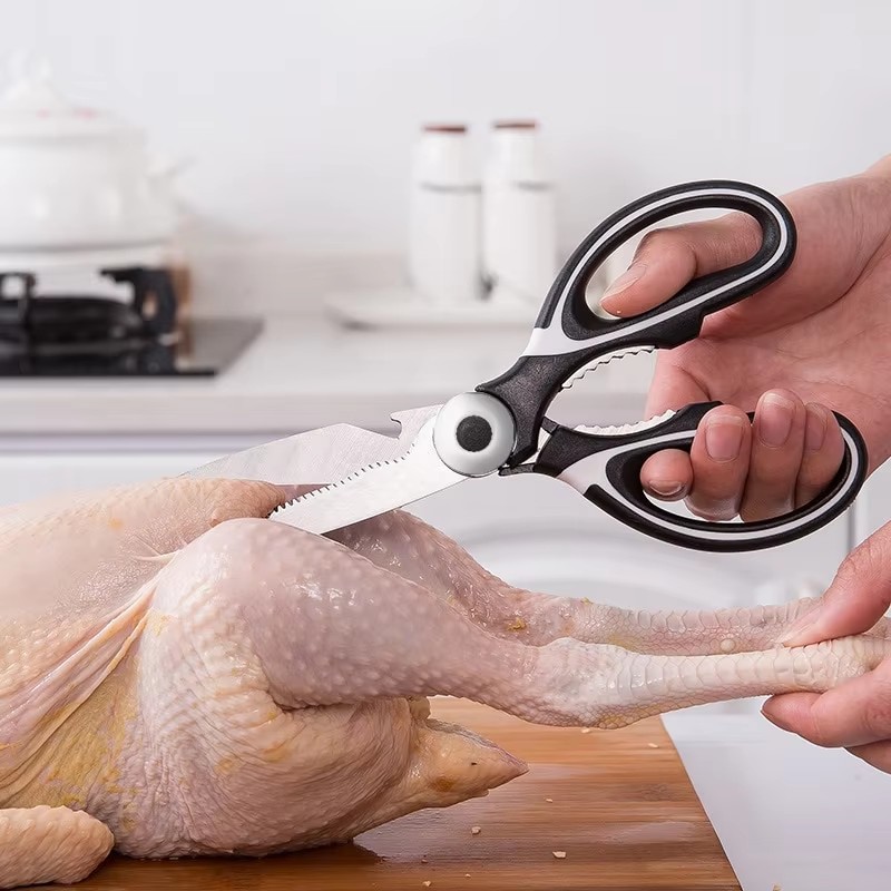 Commercial Kitchen Broiler - Multifunctional kitchen scissors Household kill fish