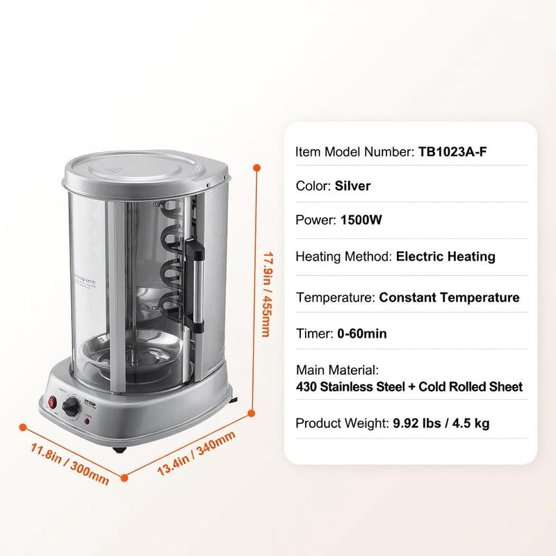 Shawarma Grill Machine, Vertic - Kebab Shawarma Machine avaliação e preço