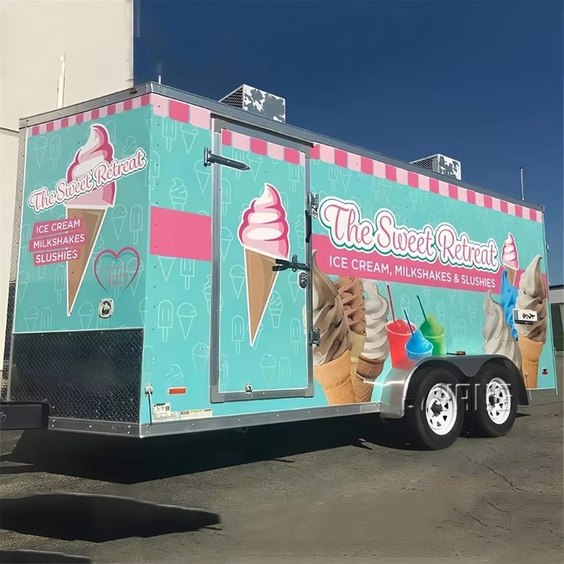 USA Approved Custom Food Trail - Commercial Kitchen Trailer avaliação e preço