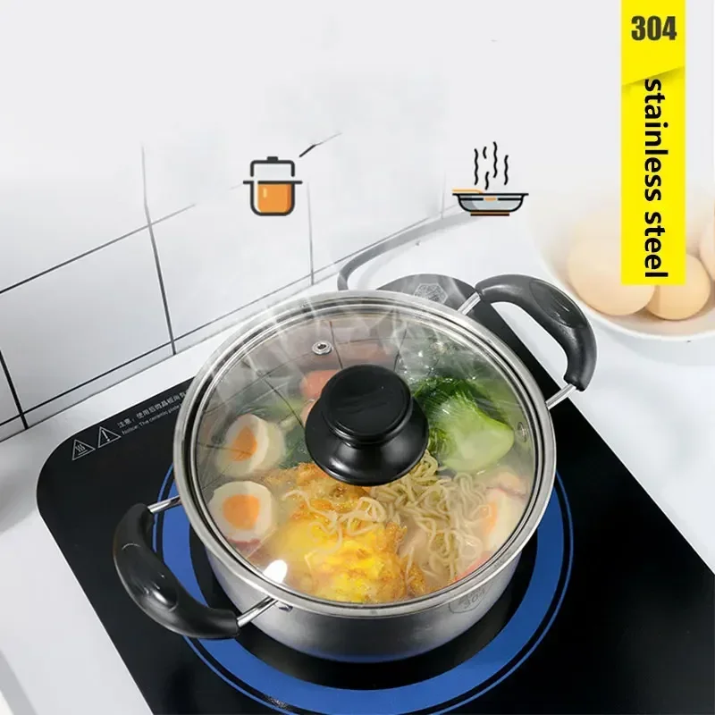 Stainless Steel Saucepan Non-s - Soup Kettle Warmer avaliação e preço