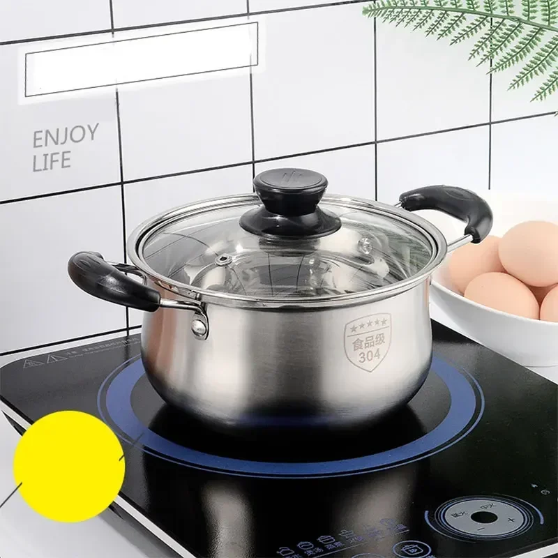 Stainless Steel Saucepan Non-s - Soup Kettle Warmer avaliação e preço