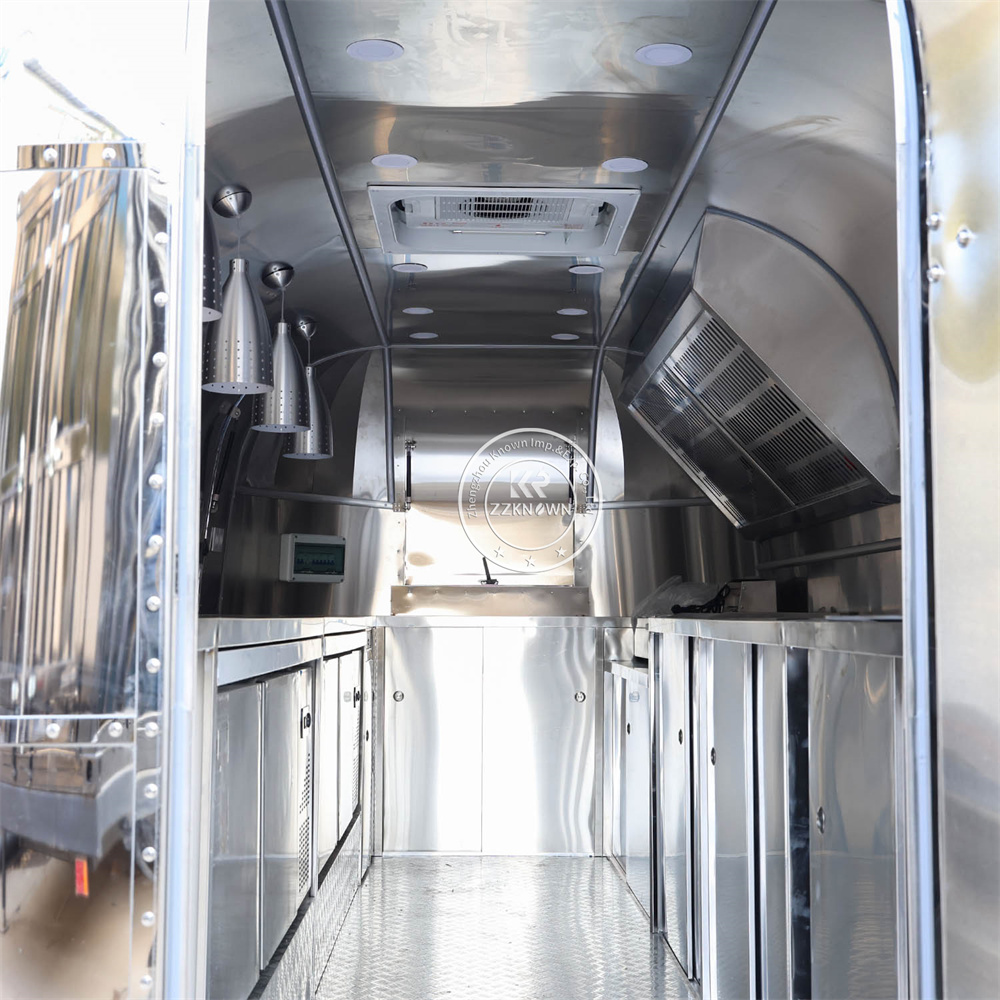 Commercial Pizza Coffee Truck  - Commercial Kitchen Trailer avaliação e preço
