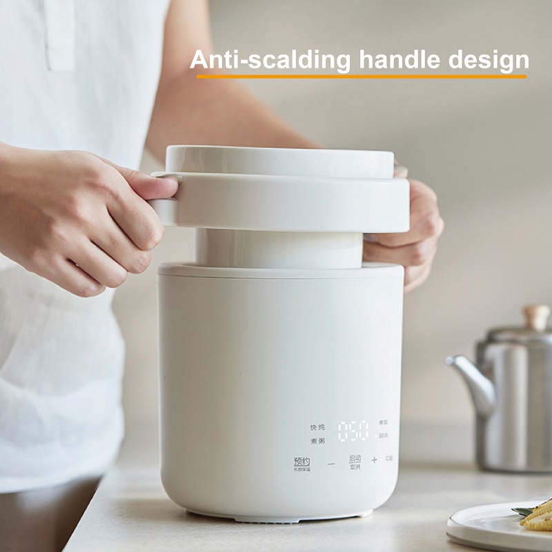Mini Rice Cooker Ceramic Non-s - Soup Kettle Warmer avaliação e preço