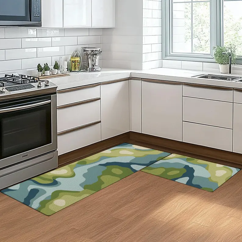 Moss Green Kitchen Mat Anti-Fa - Commercial Kitchen Mats Anti Fatigue avaliação e preço