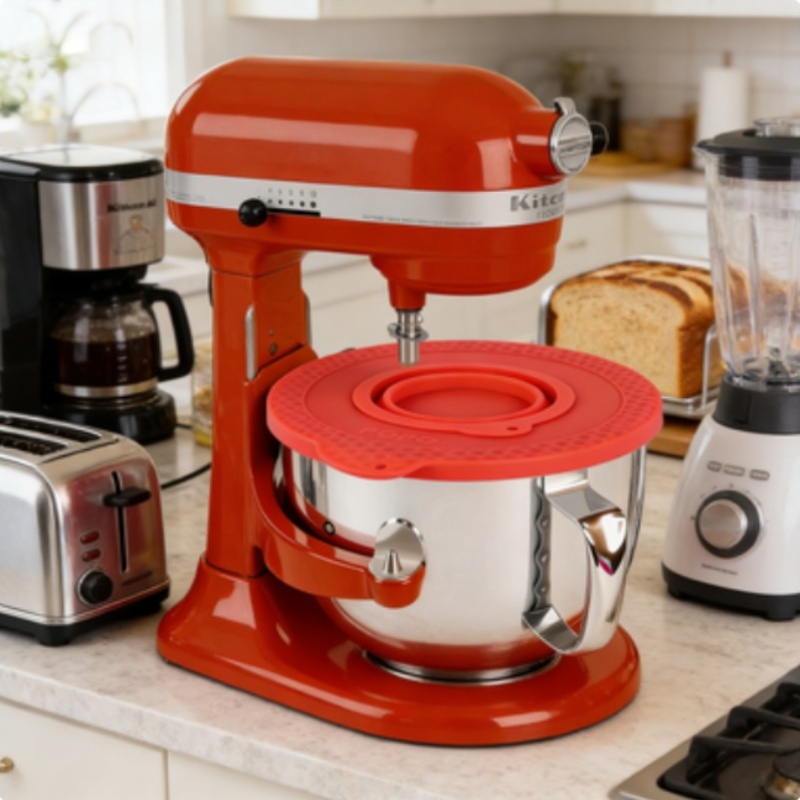 Silicone Mixer Bowl Cover Comp - Commercial Kitchen Aid Mixer avaliação e preço