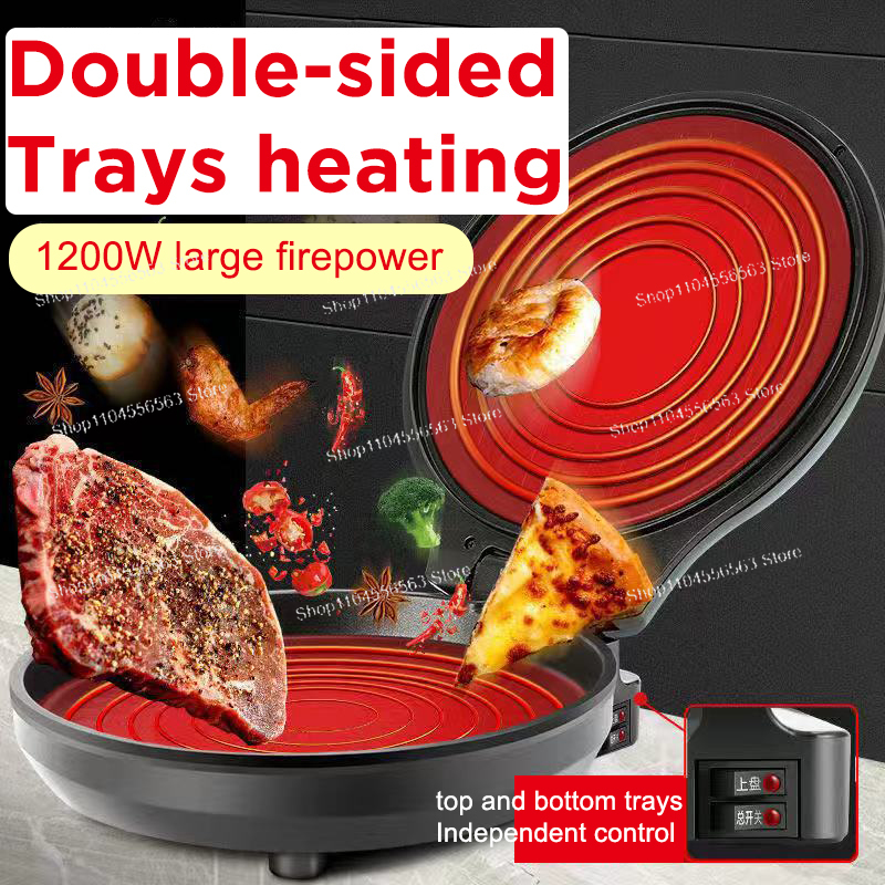 110V/220V Electric Pancake Mak - Crepe Maker Griddle avaliação e preço