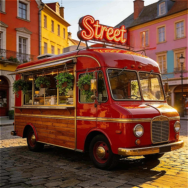 Food Trailer Stainless Steel C - Commercial Kitchen Vendor avaliação e preço