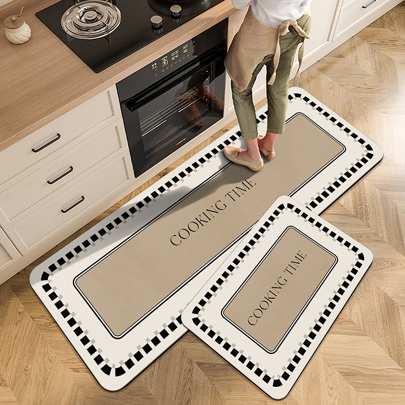 Vintage Floral Kitchen Carpet  - Commercial Kitchen Mats Anti Fatigue avaliação e preço
