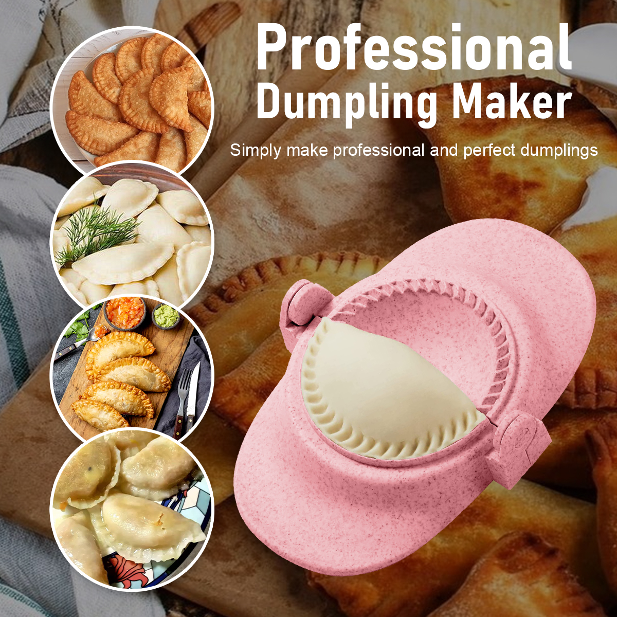 7Pcs Dumpling Maker Reusable D - Commercial Kitchen Products avaliação e preço
