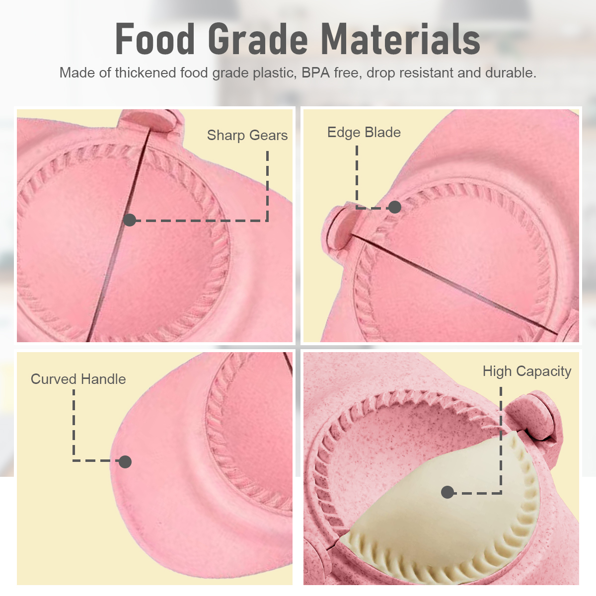 7Pcs Dumpling Maker Reusable D - Commercial Kitchen Products avaliação e preço
