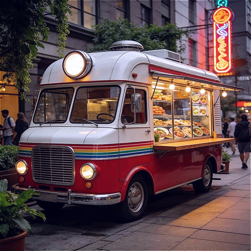 Mobile Food Trailer Stainless  - Commercial Kitchen Vendor avaliação e preço