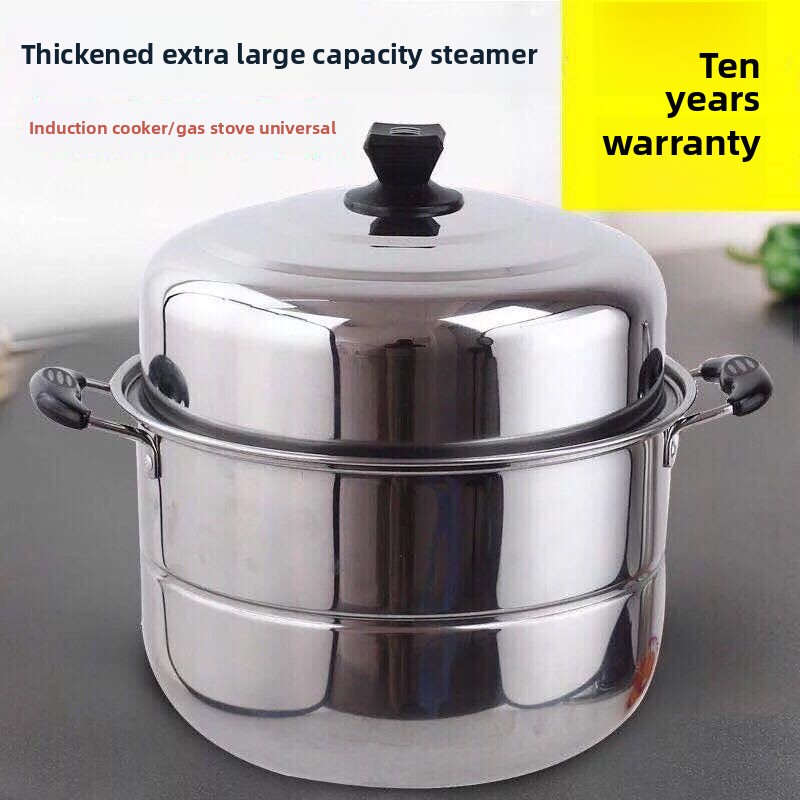 Stainless steel double-layer h - Soup Kettle Warmer avaliação e preço