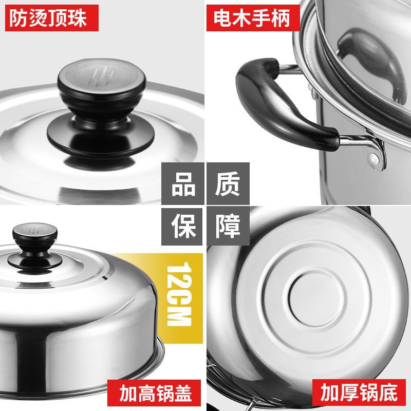 Stainless steel double-layer h - Soup Kettle Warmer avaliação e preço