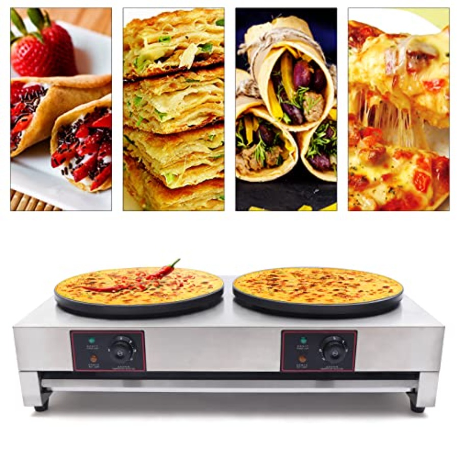 Commercial 16 Inches Electric  - Crepe Maker Griddle avaliação e preço