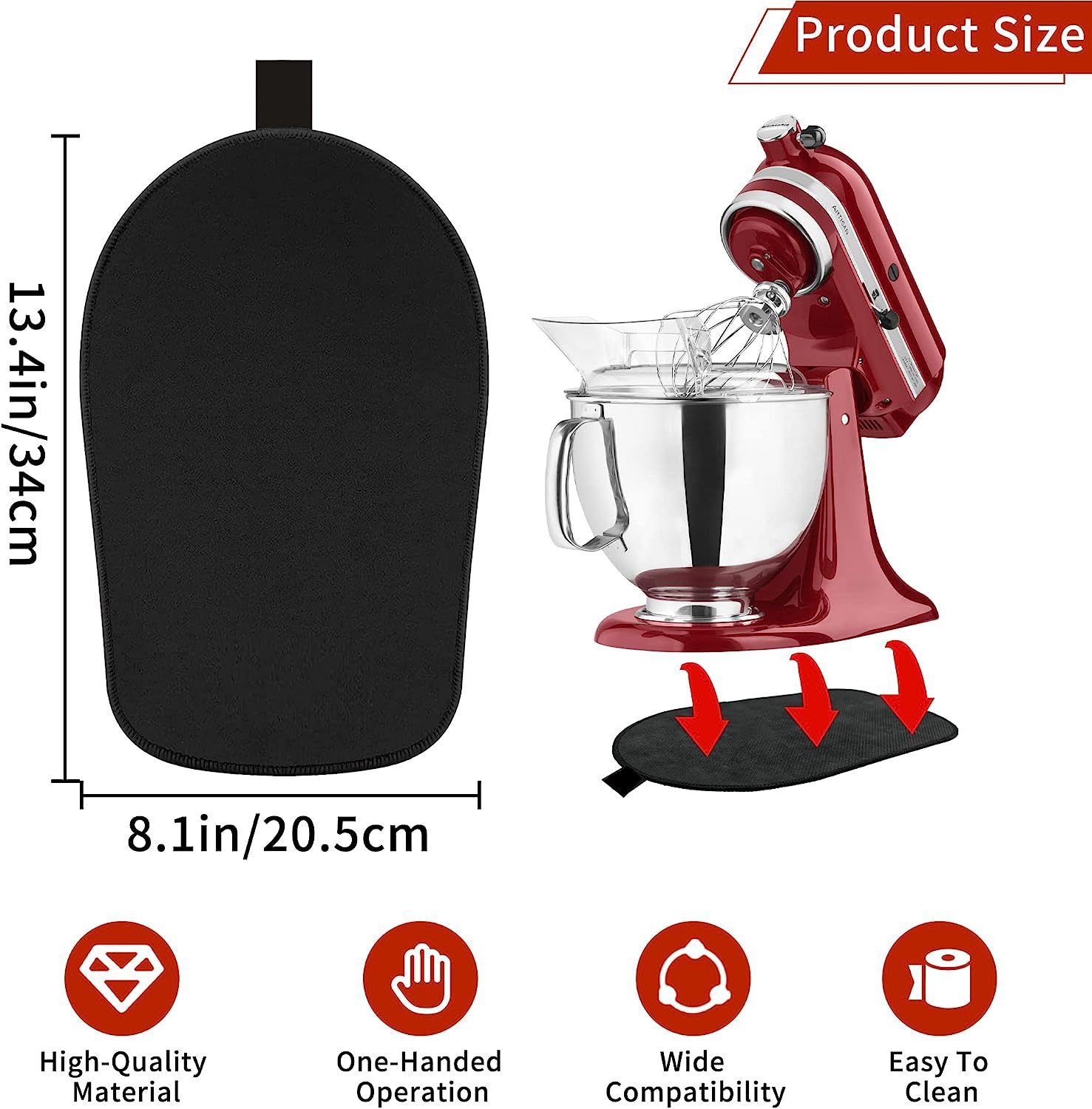 Sliding Mat for Kitchenaid Mix - Commercial Kitchen Aid Mixer avaliação e preço