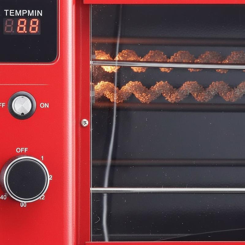 Automatic Meat Roaster 21.2x19 - Commercial Kitchen Broiler avaliação e preço