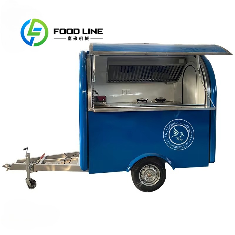 Customized Round Popular Small - Commercial Kitchen Trailer avaliação e preço