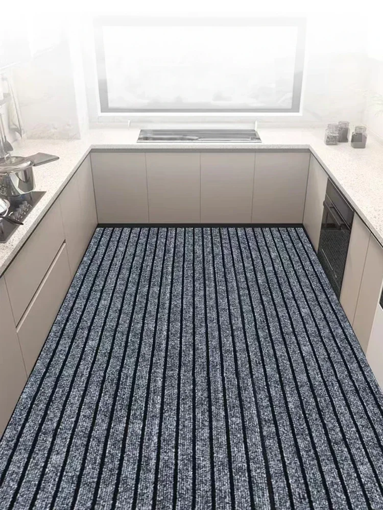 Polyester Classic Striped Kitc - Commercial Kitchen Floor avaliação e preço