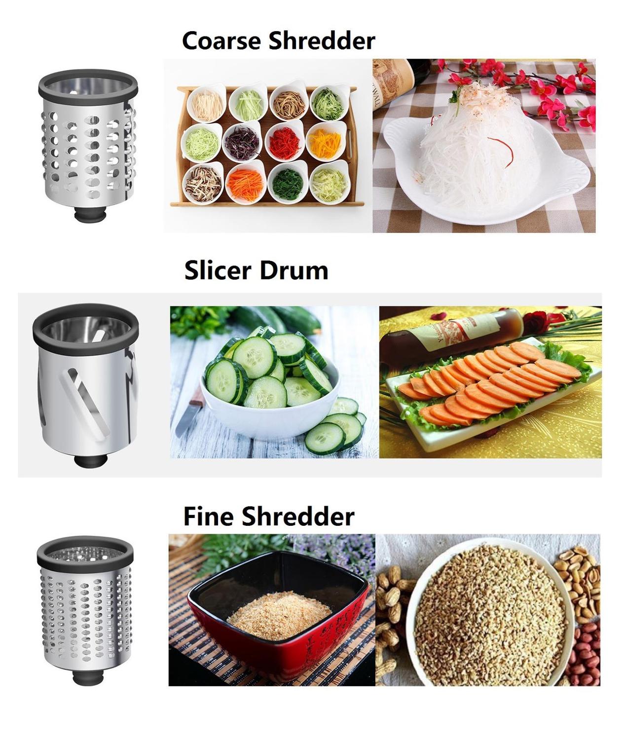 2024 new Slicer/Shredder Attac - Commercial Kitchen Aid Mixer avaliação e preço