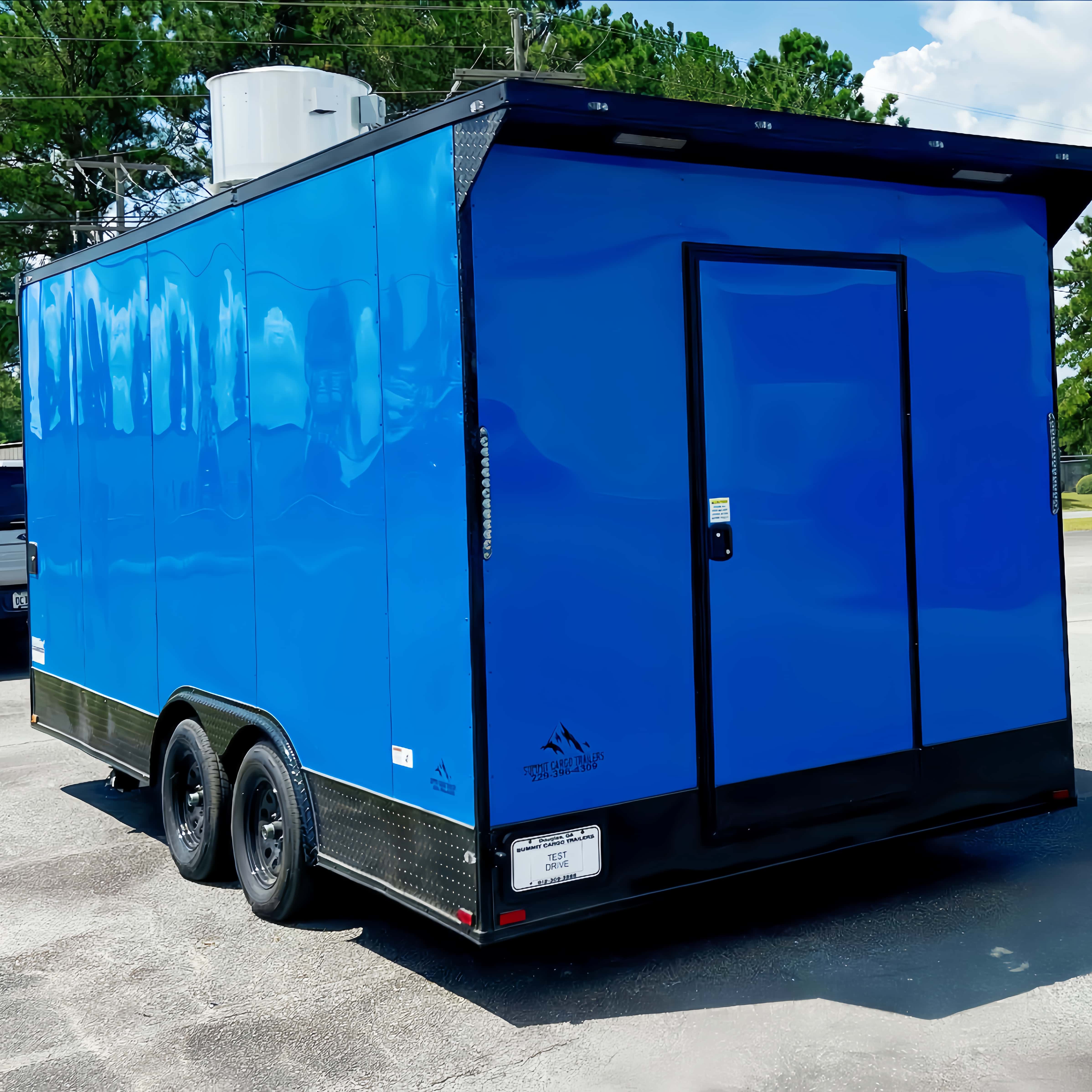 Outdoor Food Truck Trailer wit - Commercial Kitchen Trailer avaliação e preço