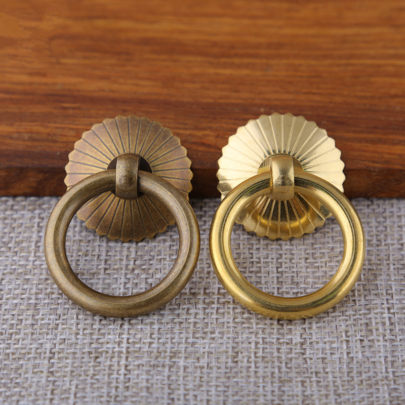 Vintage Brass Cabinet Ring Kno - Commercial Kitchen Cabinet avaliação e preço