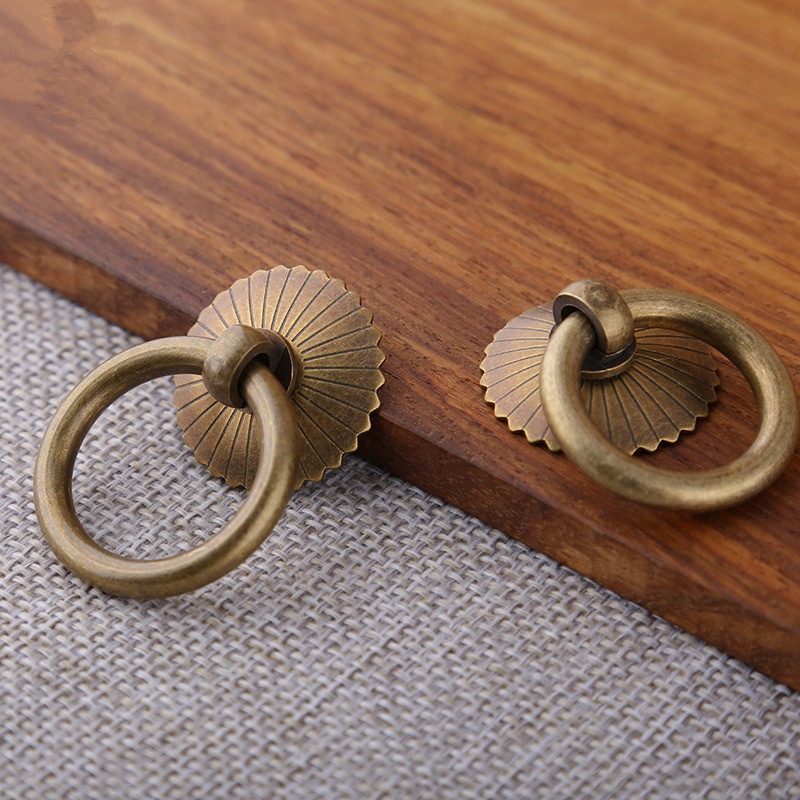 Vintage Brass Cabinet Ring Kno - Commercial Kitchen Cabinet avaliação e preço