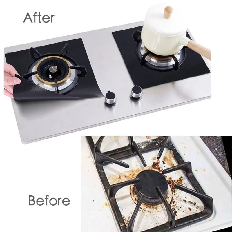 4 Piece Gas Stove Protector Co - Commercial Kitchen Hoods avaliação e preço