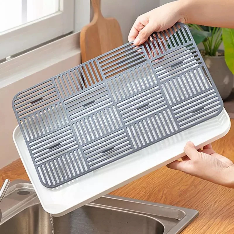 Plastic Drain Rack Dish Cup Dr - Commercial Kitchen Floor avaliação e preço