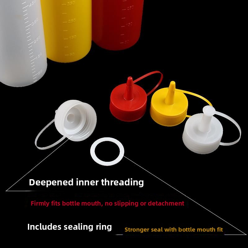 Thickened Plastic Sauce Bottle - Commercial Kitchen Vendor avaliação e preço