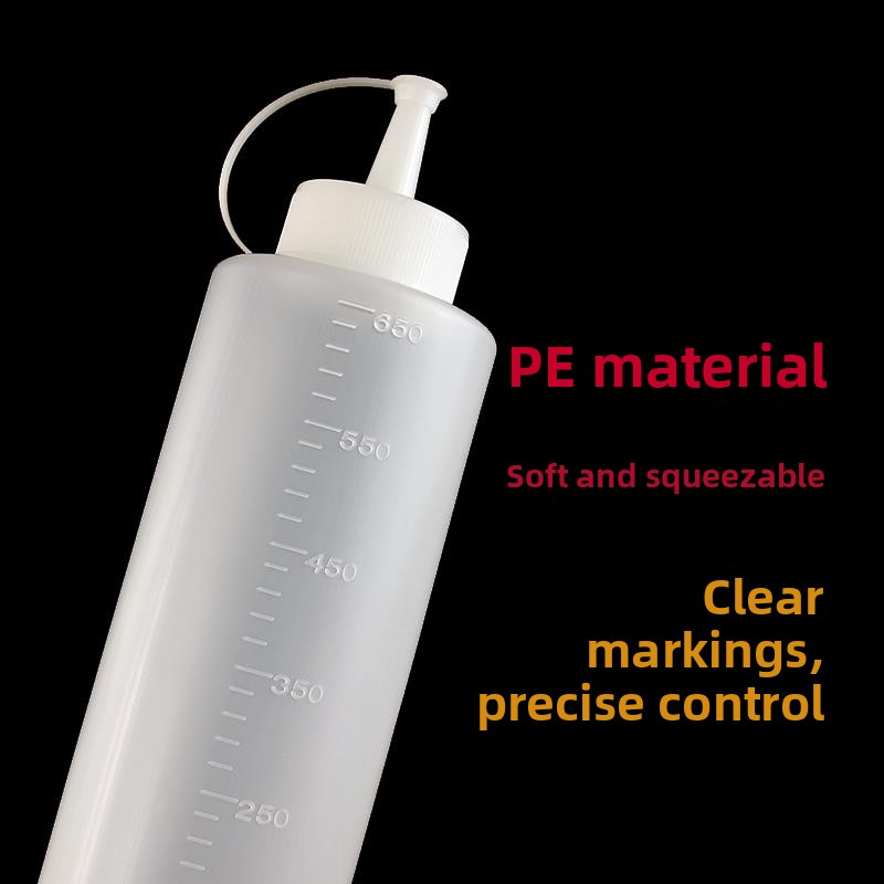 Thickened Plastic Sauce Bottle - Commercial Kitchen Vendor avaliação e preço