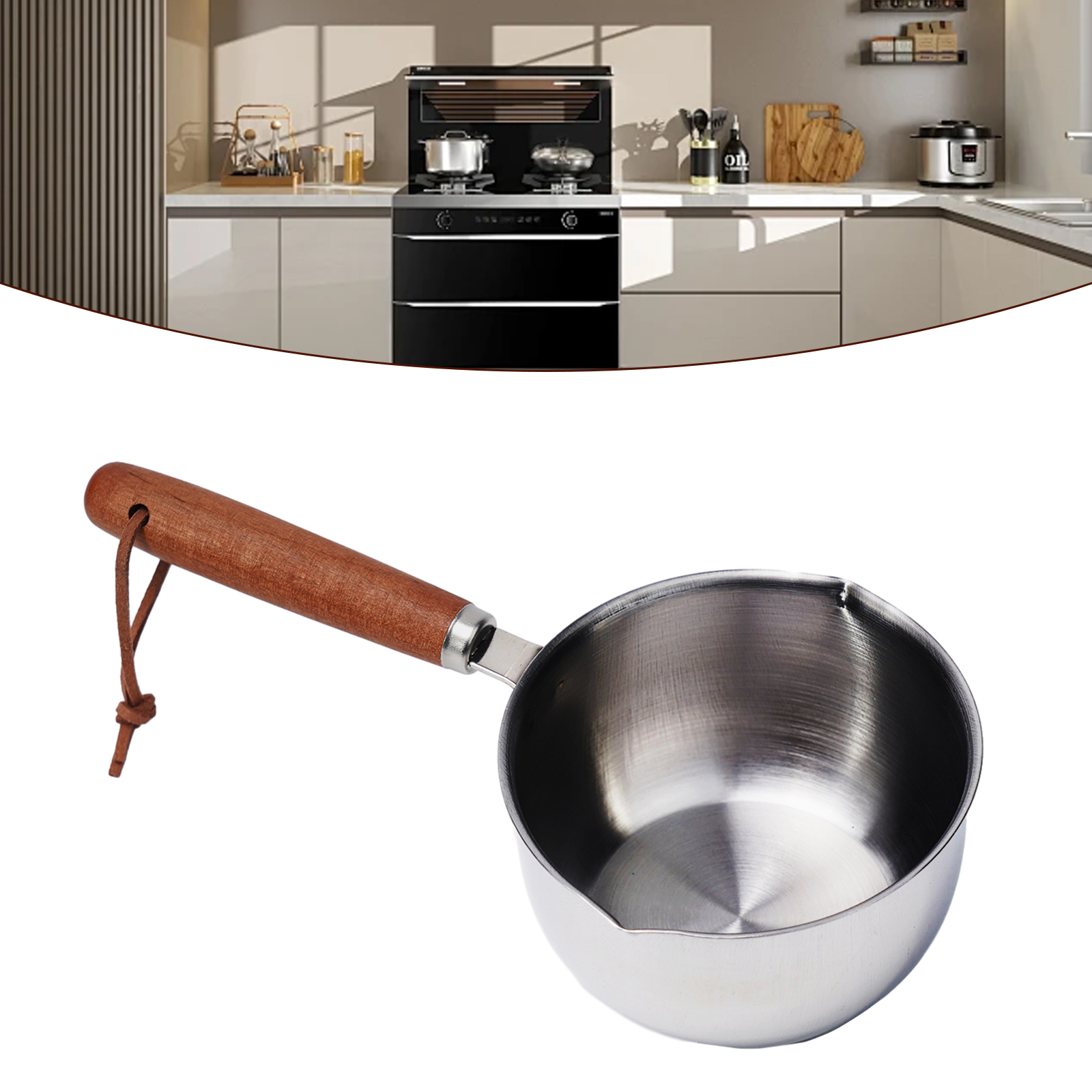 Stainless Steel Hot Oil Pot Mi - Soup Kettle Warmer avaliação e preço