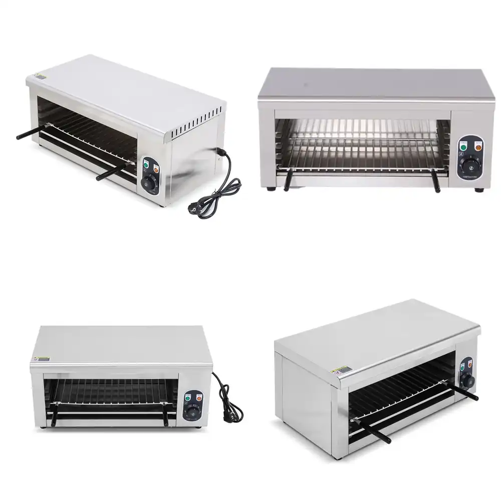 2026-Electric Oven 2KW Adjusta - Commercial Kitchen Broiler avaliação e preço
