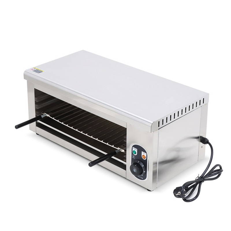 2026-Electric Oven 2KW Adjusta - Commercial Kitchen Broiler avaliação e preço