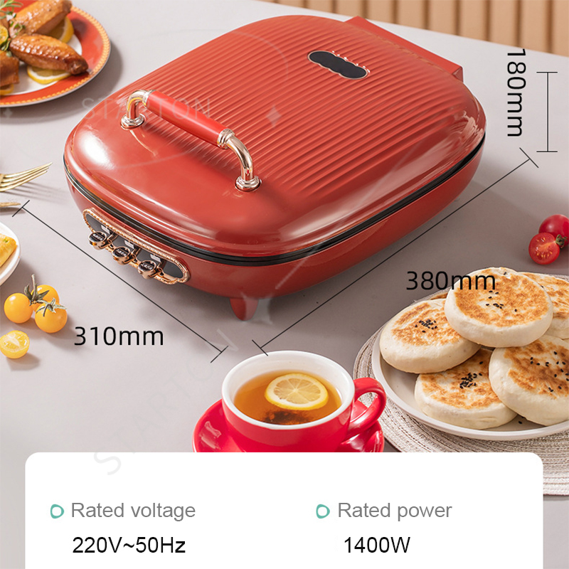 Crepe Maker Double Side Heatin - Crepe Maker Griddle avaliação e preço