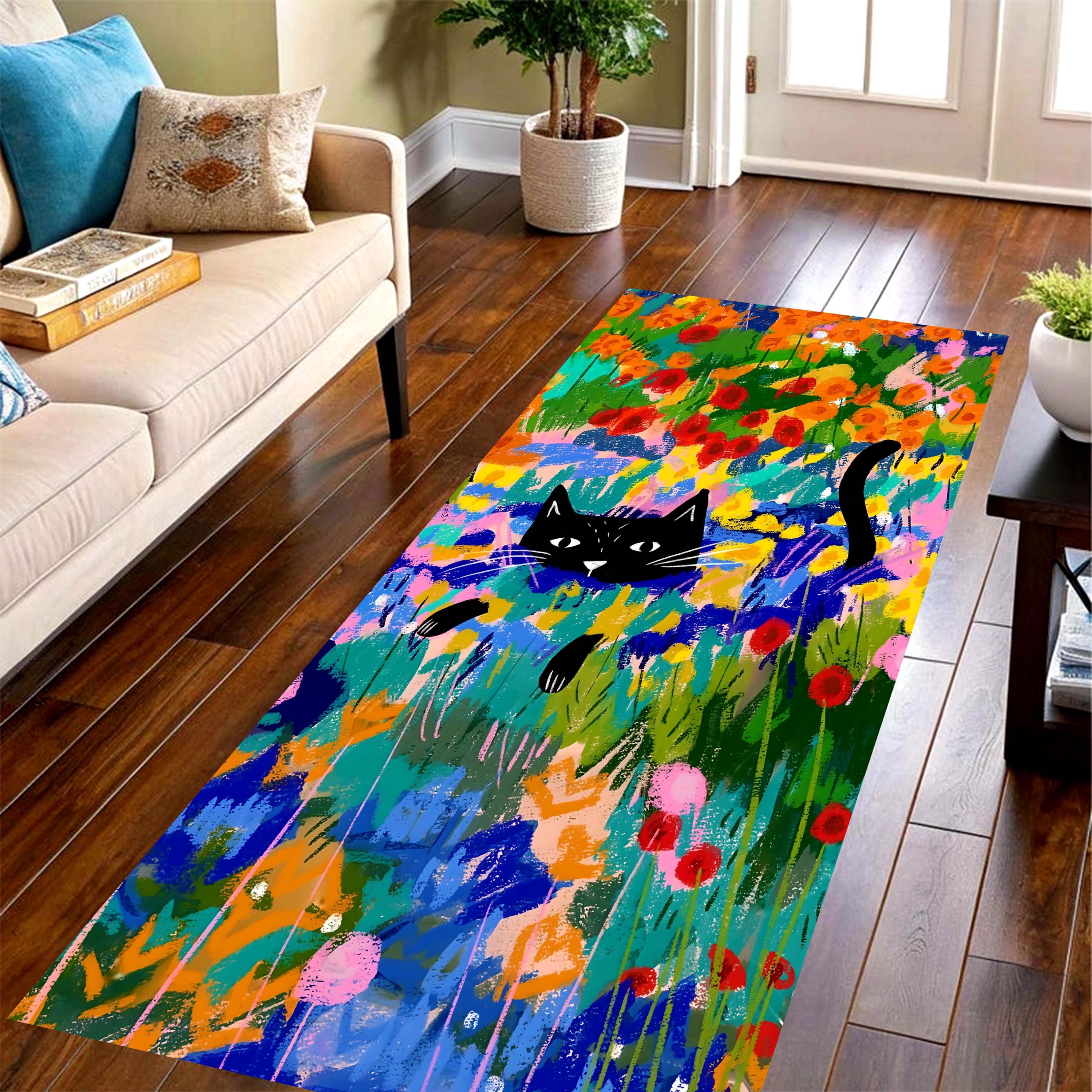 Light Green Mixed Wild Floral  - Commercial Kitchen Mats Anti Fatigue avaliação e preço
