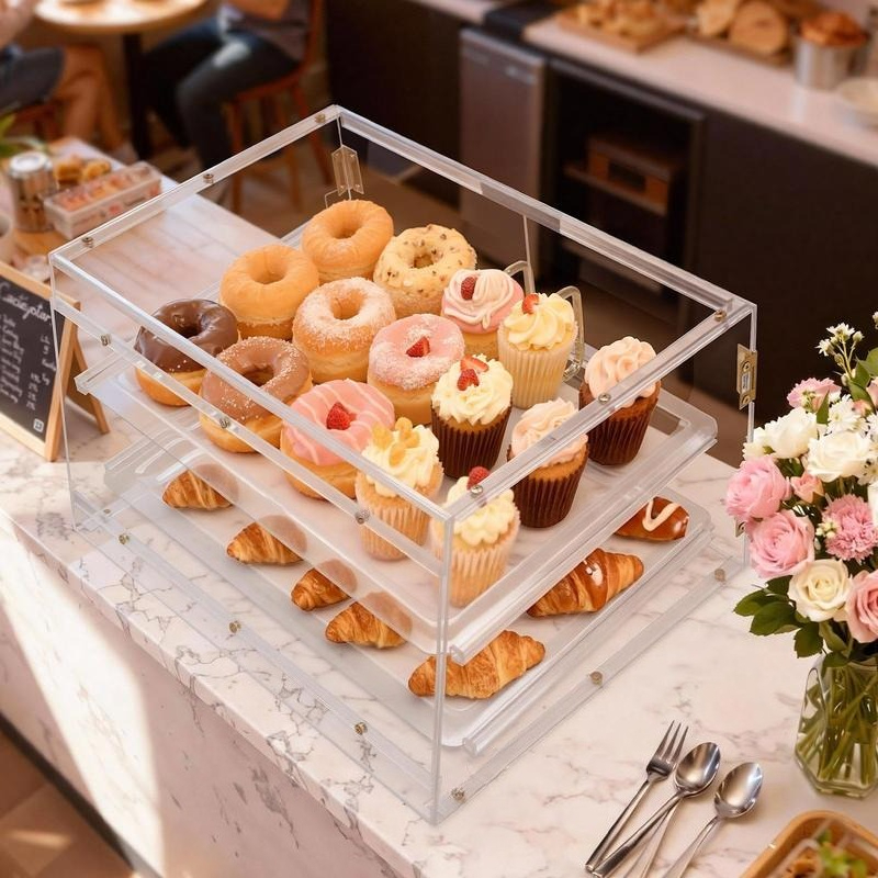 Bakery Display Case, 2-Tier Co - Commercial Kitchen Cabinet avaliação e preço