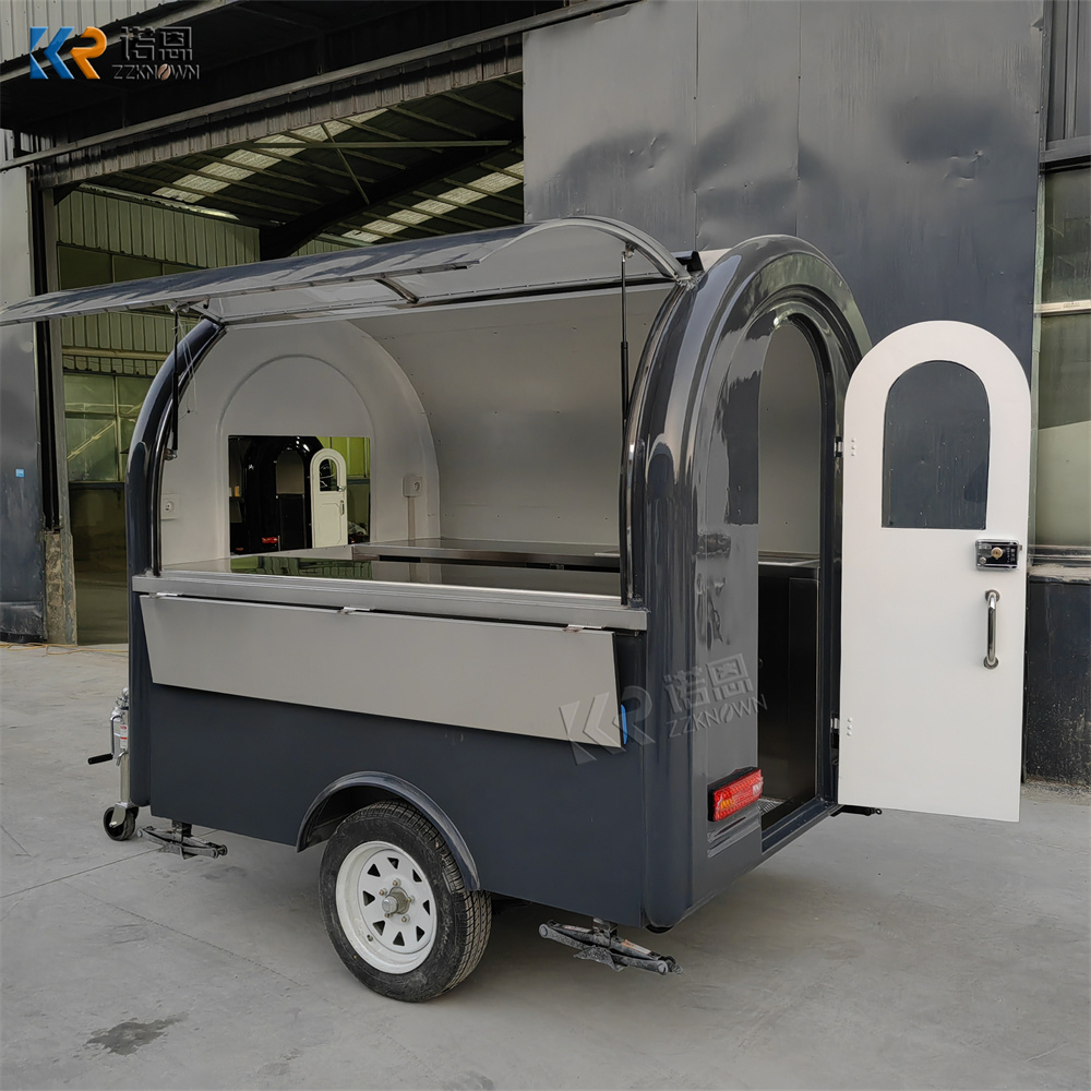 Fully Equipped Pizza Snack Ice - Commercial Kitchen Trailer avaliação e preço