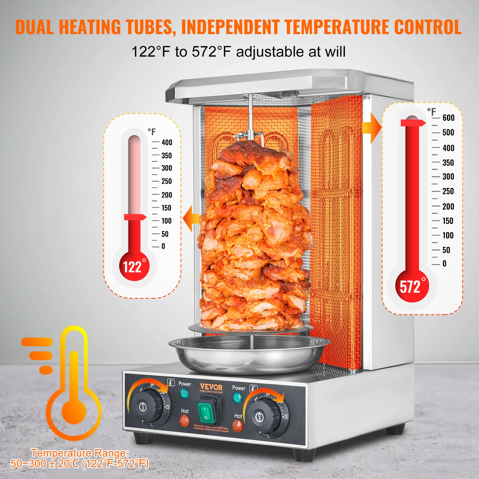 Shawarma Grill Machine 13lbs C - Kebab Shawarma Machine avaliação e preço