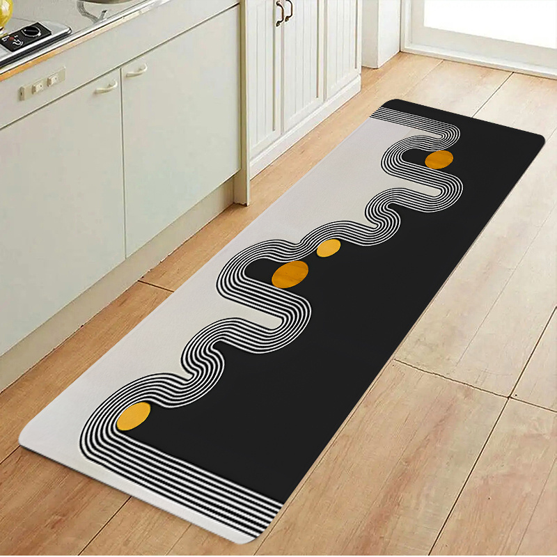 Modern Kitchen Floor Mat Rugs  - Commercial Kitchen Mats Anti Fatigue avaliação e preço