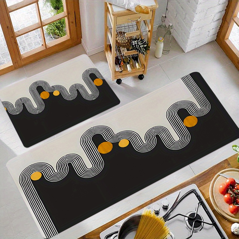 Modern Kitchen Floor Mat Rugs  - Commercial Kitchen Mats Anti Fatigue avaliação e preço