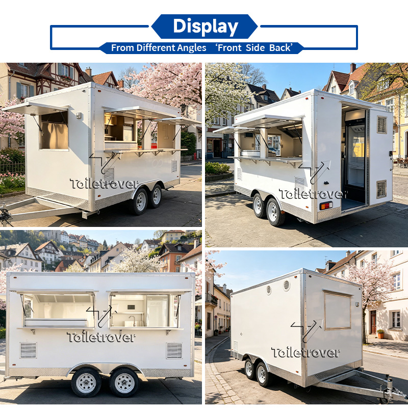 Customizable Commercial Mobile - Commercial Kitchen Trailer avaliação e preço