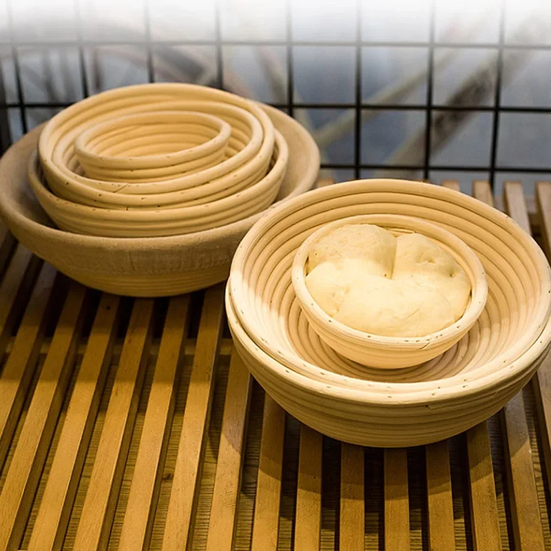Natural Rattan Bread Proofing  - Crepe Maker Griddle avaliação e preço