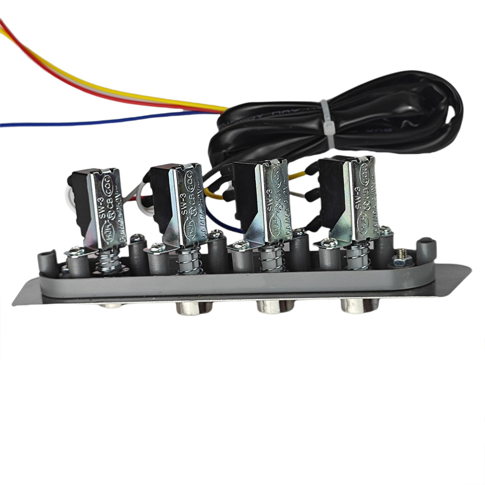 1pc 4-key Push Button Switch C - Commercial Kitchen Range Hood avaliação e preço