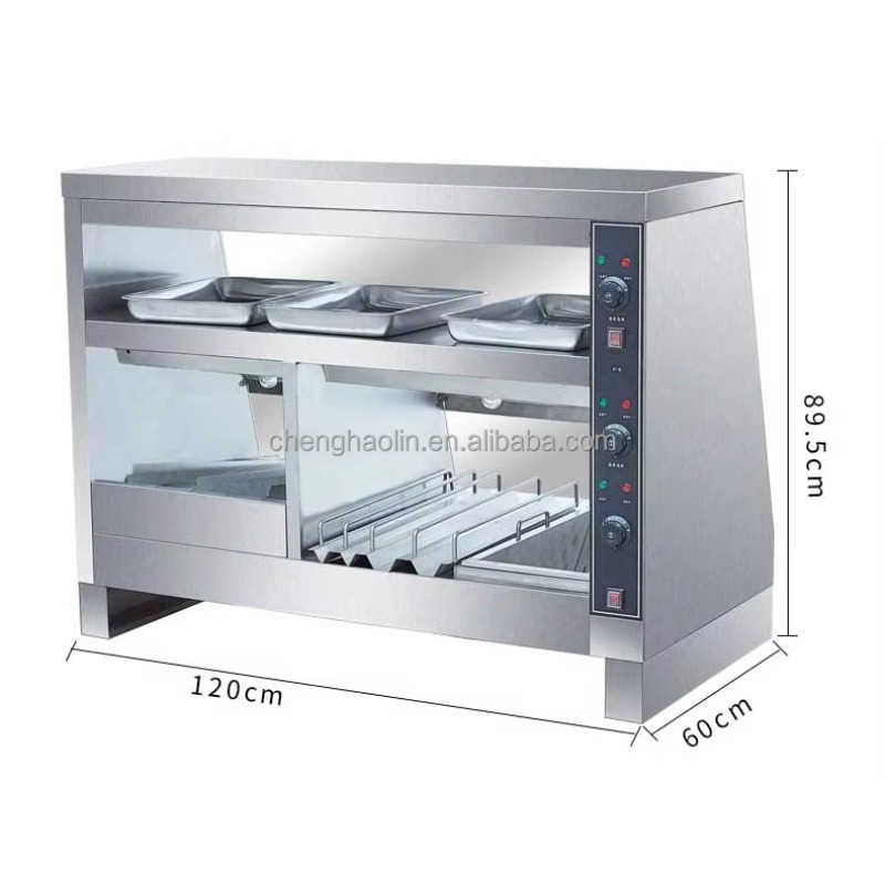 Food Heating Hamburger Fried C - Commercial Kitchen Cabinet avaliação e preço