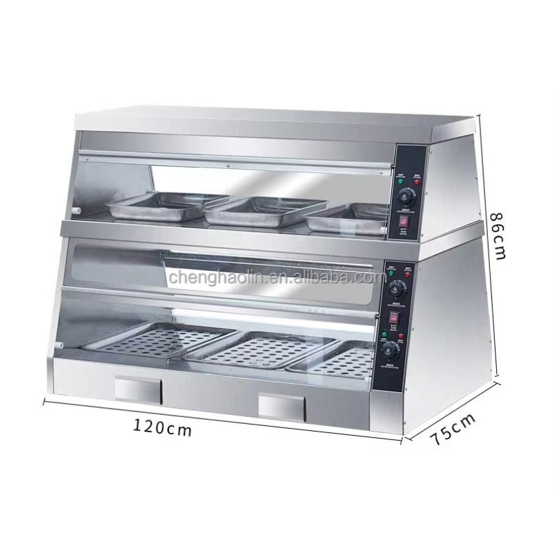 Food Heating Hamburger Fried C - Commercial Kitchen Cabinet avaliação e preço