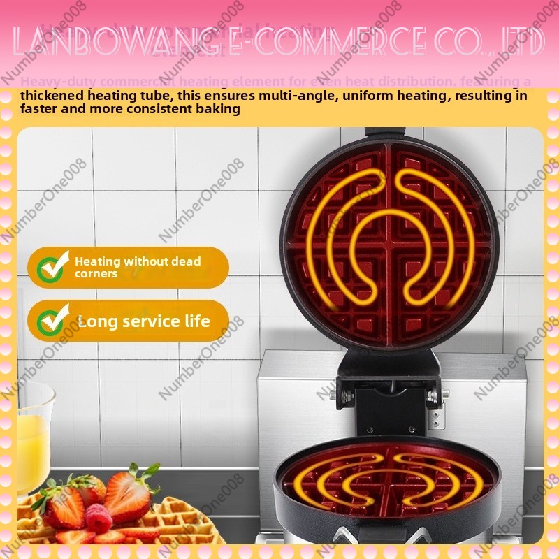 Rotating Waffle Maker Griddle  - Crepe Maker Griddle avaliação e preço